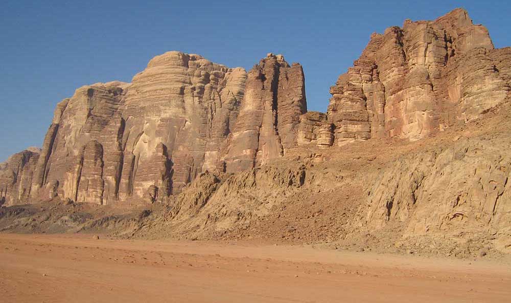 Gebirge-Jordanien